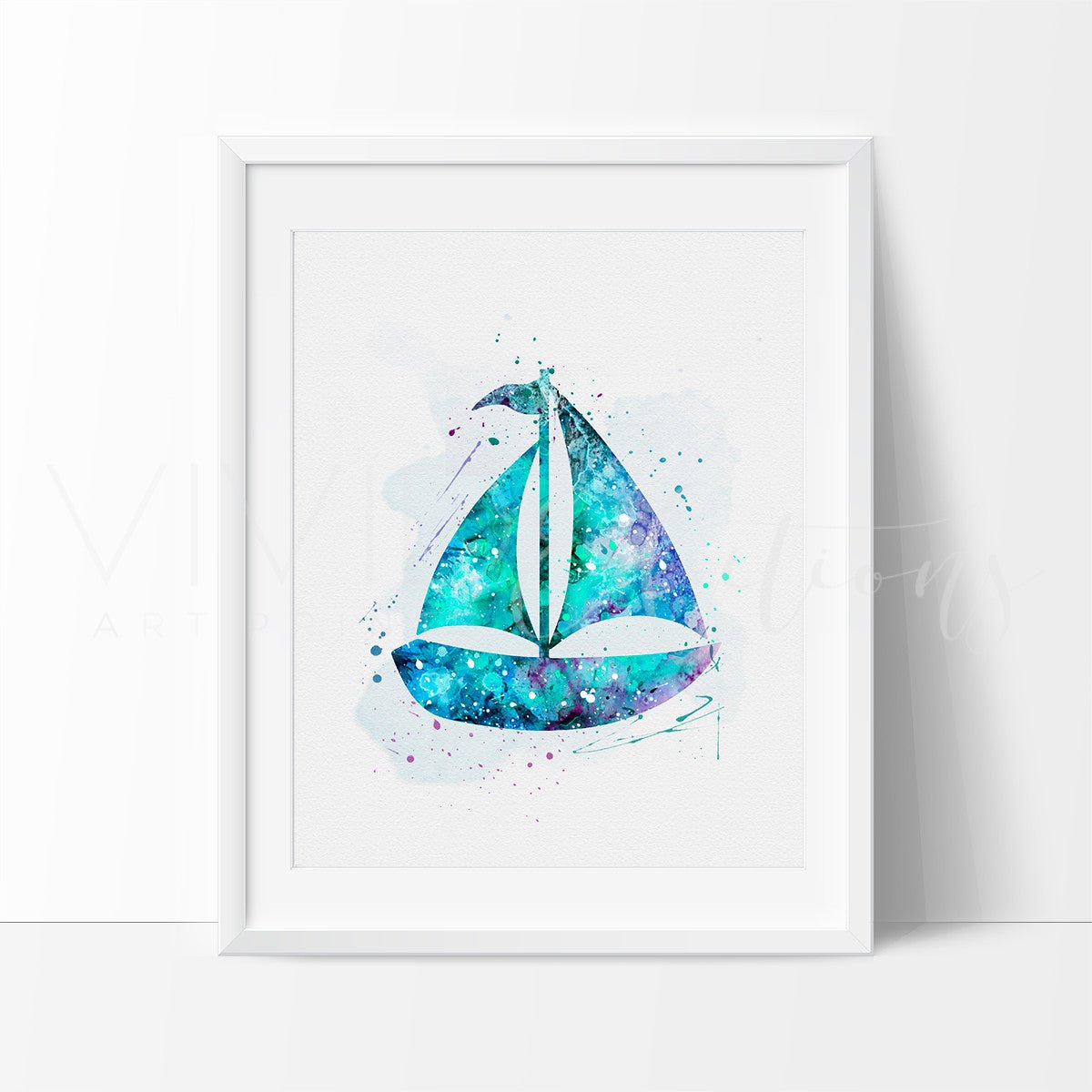 Sailboat Print - VividEditions