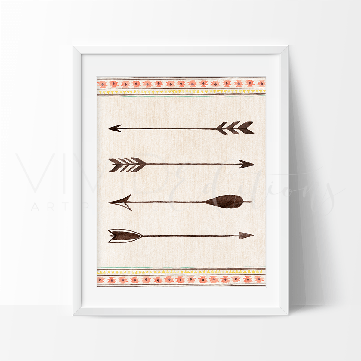 Tribal Arrows Print - VividEditions
